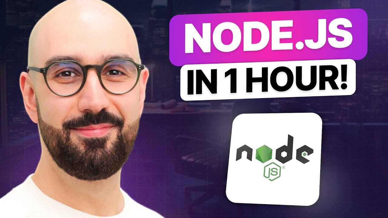 یادگیری سریع Node.js برای مبتدیان: اصول اولیه در 1 ساعت